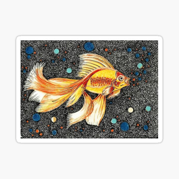 Fish Uno Sticker