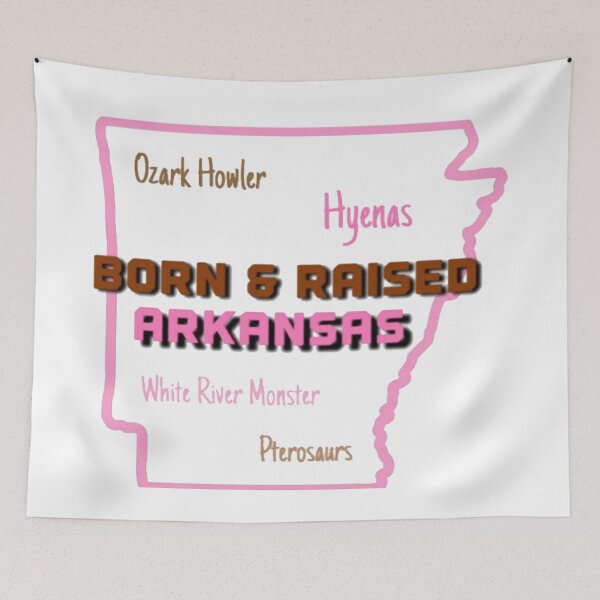 Item preview, Arkansas Cryptids - Born & Raised designed and sold by carlyscreations.