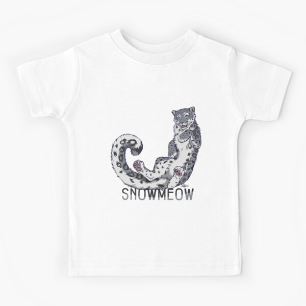 Always be snow leopard Kids T-Shirt