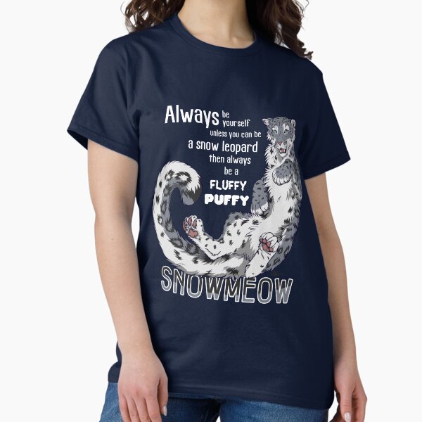 Vista previa del artículo con la obra «Siempre sé leopardo de las nieves», diseñado y vendido por EosFoxx.