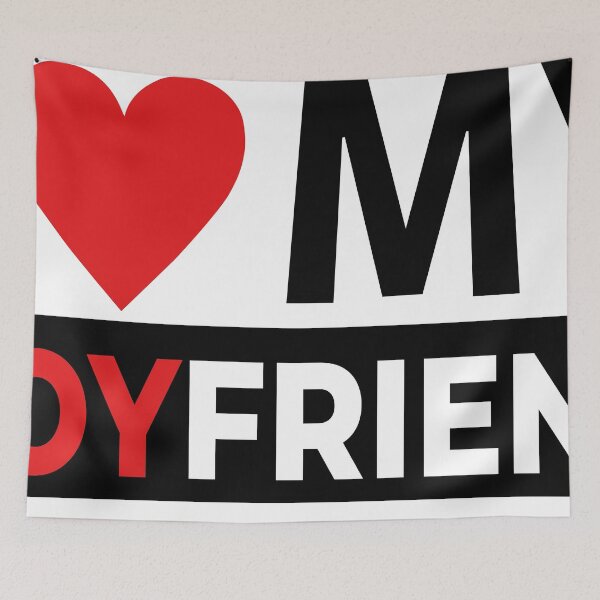 Item preview, I LOVE MY BOYFRIEND designed and sold by sweetlord.