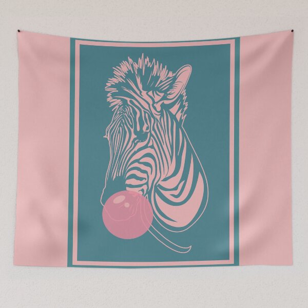 Item preview, zebra chewing bubble gum  designed and sold by electricpeacock.