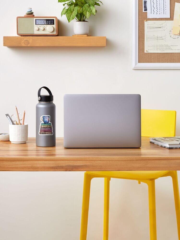 Sticker ''Studieux' : autre vue