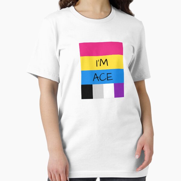Panromantic Flag Asexual Flag Asexual I'm Ace T-Shirt Essential T-Shirt
