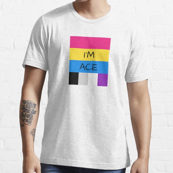 Panromantic Flag Asexual Flag Asexual Im Ace T Shirt T Shirt For 