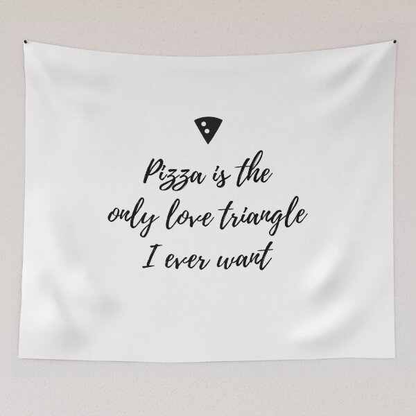 Item preview, Pizza Love Triangle designed and sold by Fairytale Farmer.