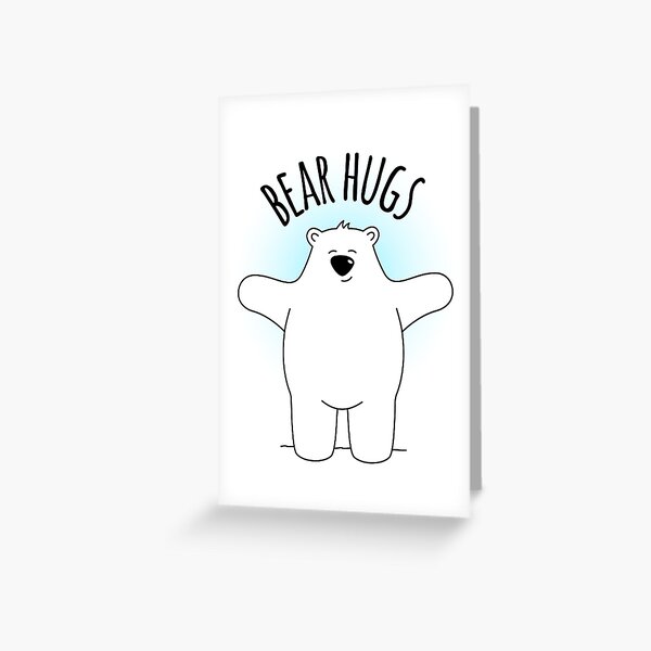 Bear Hugs Greeting Card