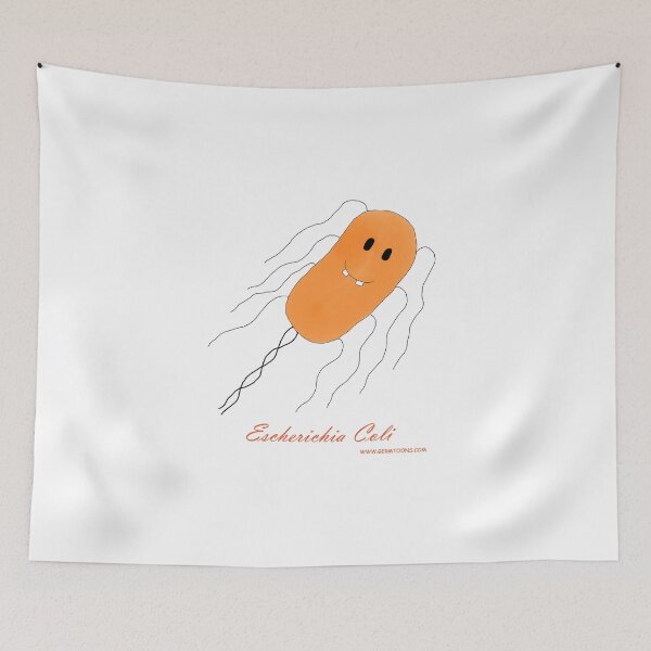 Item preview, E. Coli - Cartoon Escherichia Coli Bacterium designed and sold by MATAL.