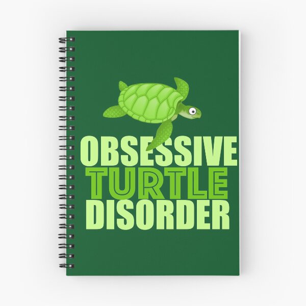 Item preview, Obsessive Turtle Disorder - Funny Sea Turtles Gift designed and sold by Epic Love Designs.