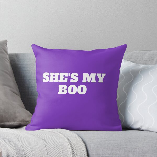 Item preview, She's My Boo Halloween Gift Lover Print Design designed and sold by TeesByDesign.