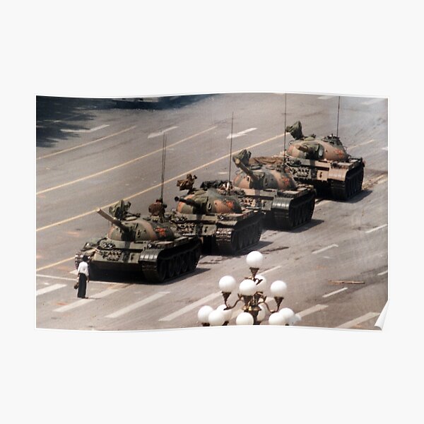 Tank Man Posters Redbubble