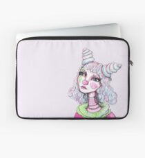 Sad Clown Girl Laptop Sleeve