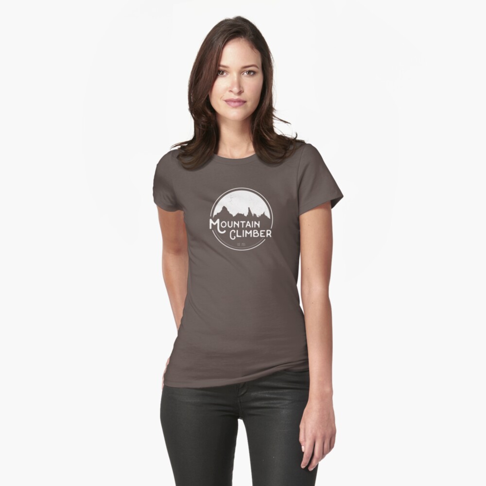 Disneyland Happiest Mountains on Earth Fitted T-Shirt