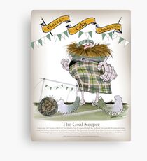 Celtic Goalkeeper Canvas Print