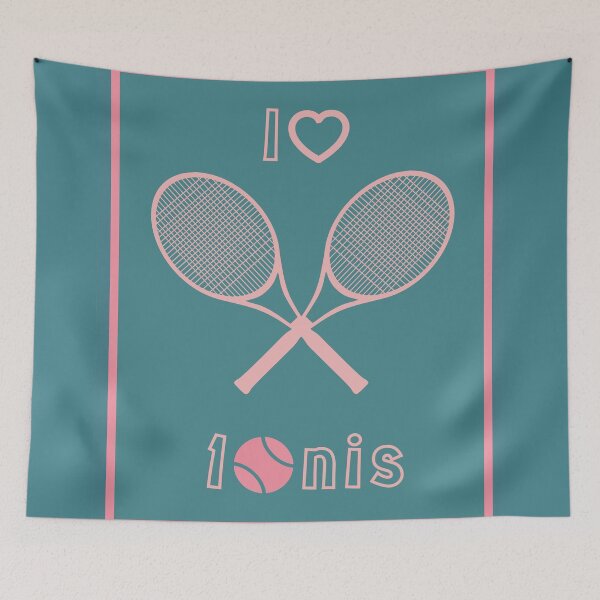 Item preview, i love tennis designed and sold by electricpeacock.