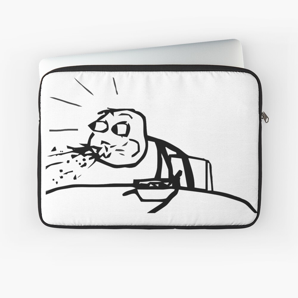 Guy Spitting Cereal Meme | Laptop Sleeve