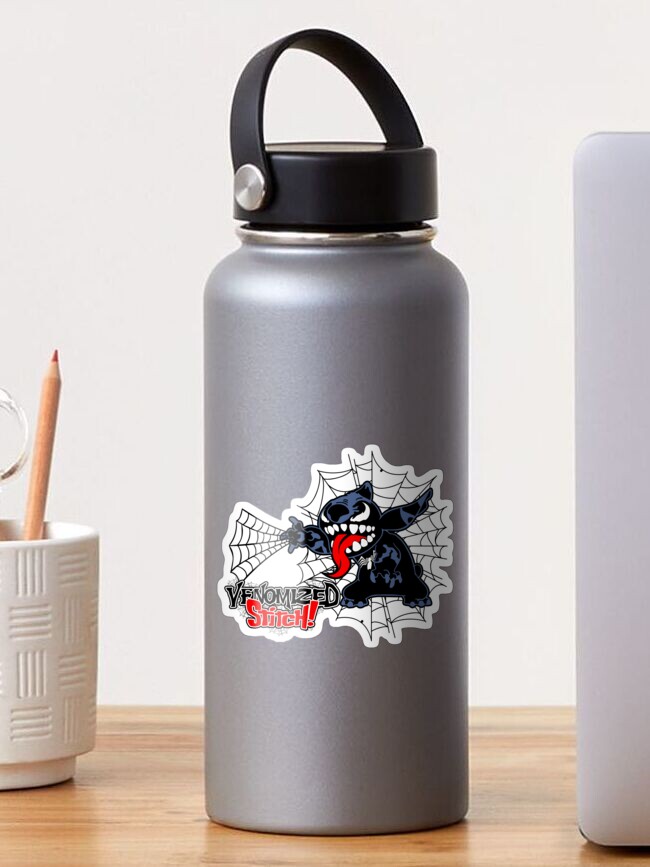 Venomized Spider-Man Logo Stainless Steel Water Bottle