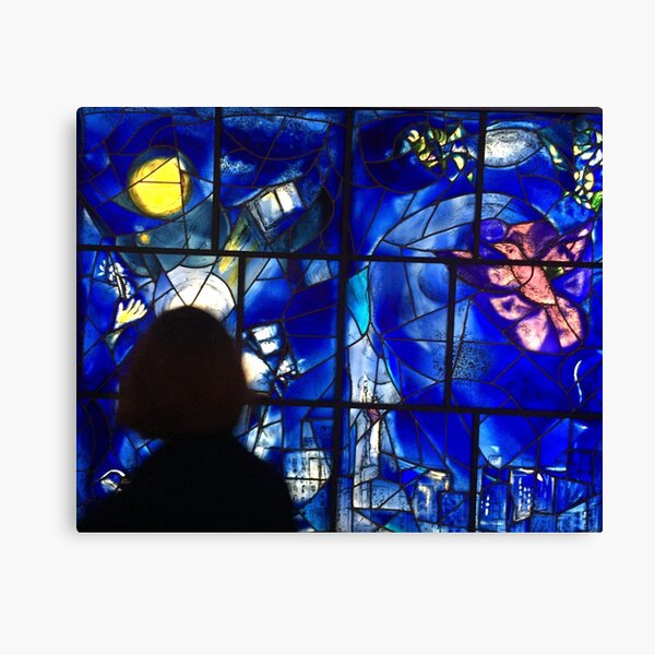 Walking by Chagall on a sunny day Canvas Print