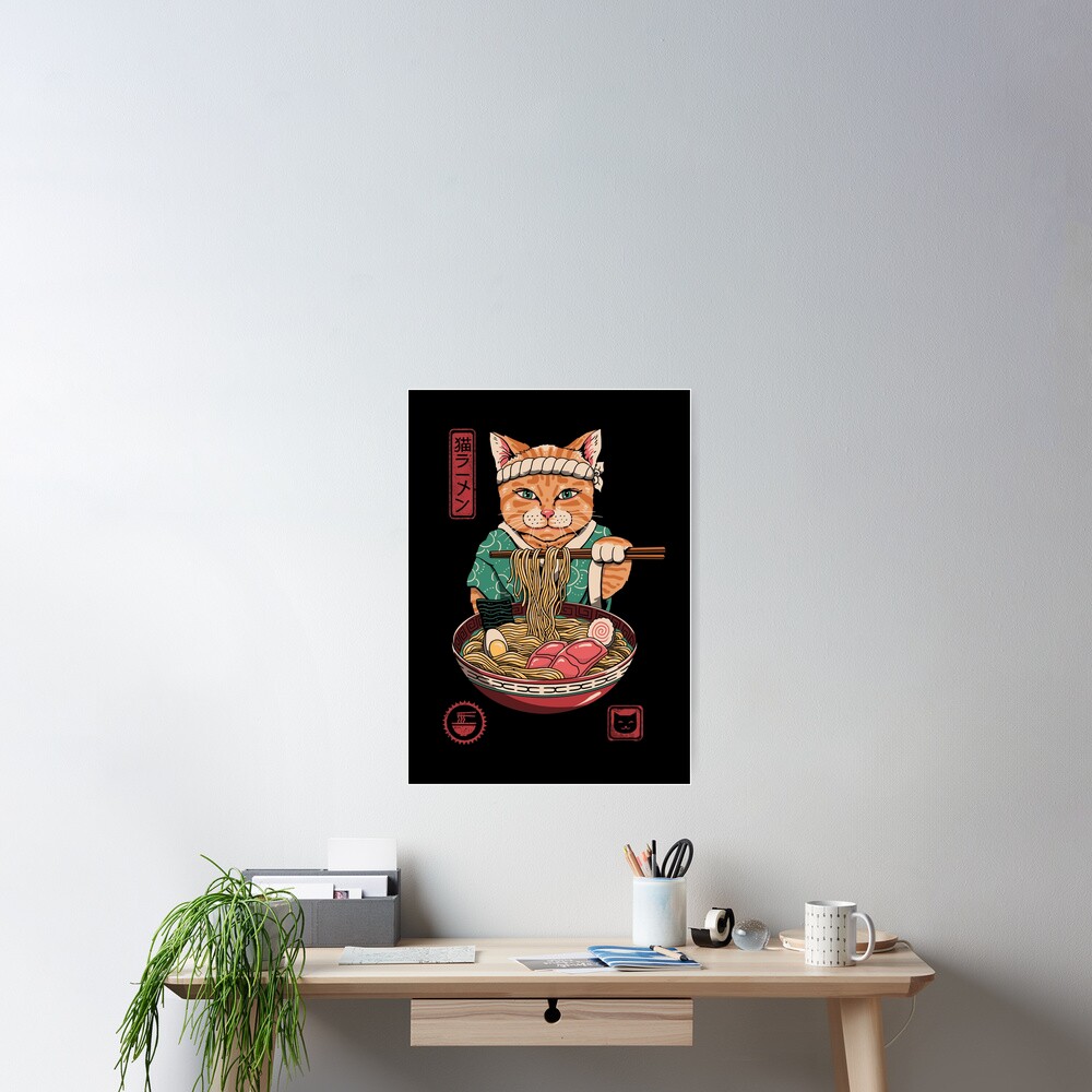 Neko Ramen Poster