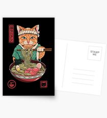 Neko Ramen Postkarten