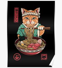 Neko Ramen Poster