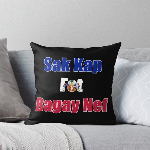 Item preview, Sak Kap Fet Bagay Nef Haiti Flag  designed and sold by makeitadmirable.