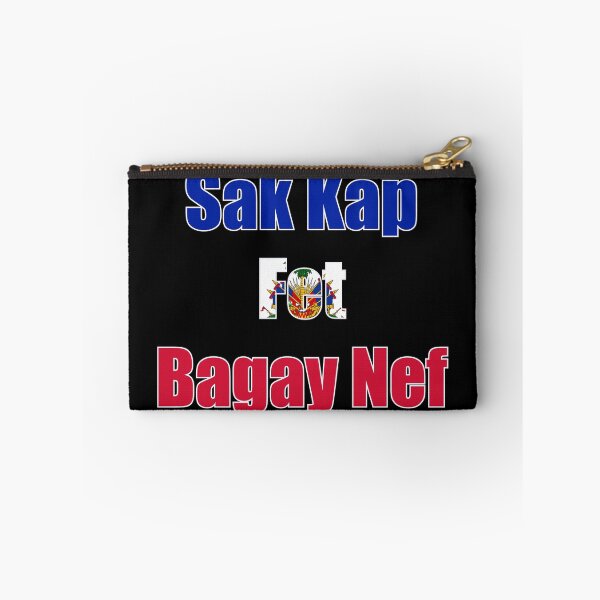 Artikelvorschau, Sak Kap Fet Bagay Nef Haiti Flagge entworfen und verkauft von makeitadmirable.