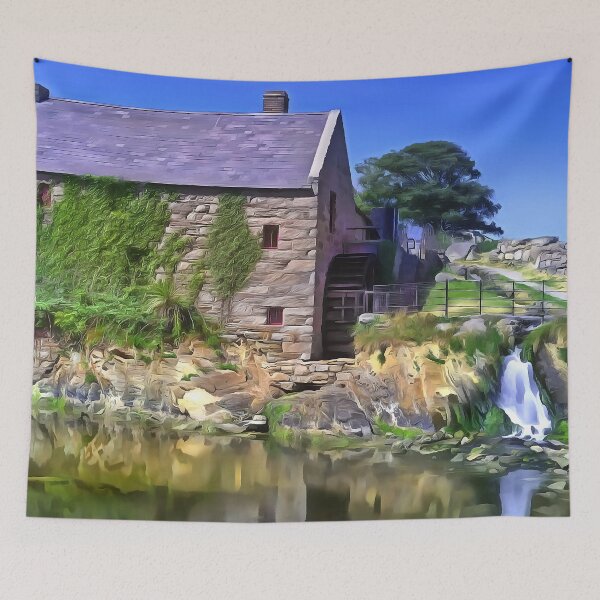 Item preview, Annalongs Corn Mill, Ireland. (Painting) designed and sold by cmphotographs.
