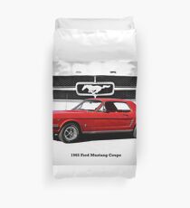 1965 Ford Mustang Coupe Duvet Cover