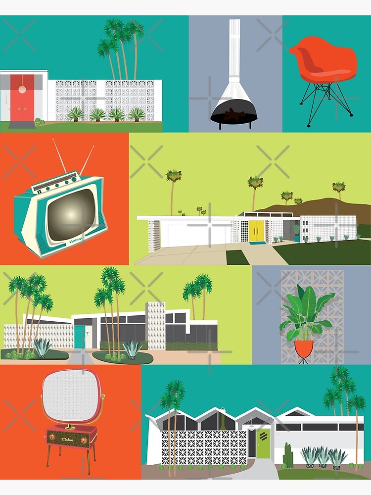 Mid Century Retro Love by jenbucheli