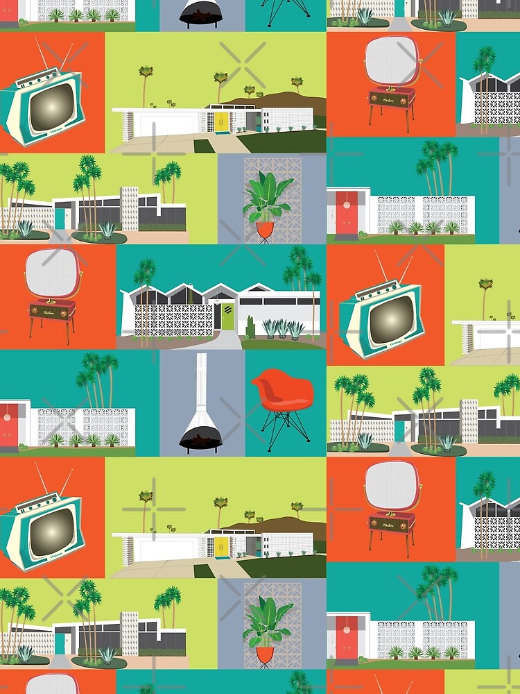 Mid Century Retro Love by jenbucheli