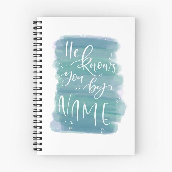 Item preview, He Knows You By Name designed and sold by SimplyLettersCo.