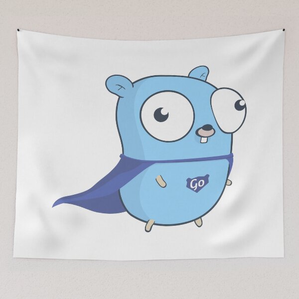 Item preview, Golang Logo: Go hero designed and sold by hellkni9ht.