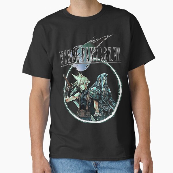 Item preview, Final Fantasy VII - Cloud & Sephiroth designed and sold by RetroGamezzz.