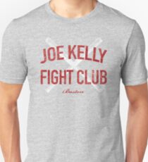 Vintage Distressed Red Tee Joe Kelly Fight Club Shirt for Boston Fans Unisex T-Shirt