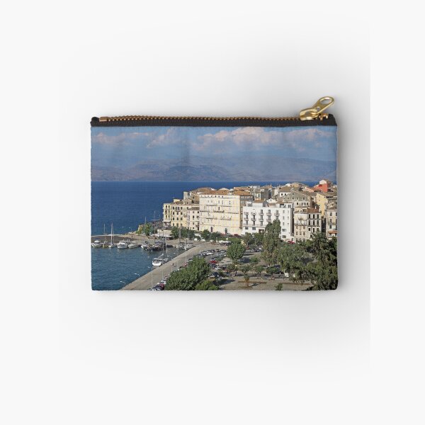 Item preview, Old port Corfu town Greece designed and sold by goceris.