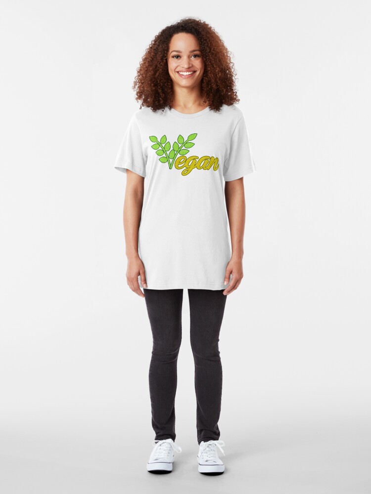 Alternate view of Vegan Slim Fit T-Shirt