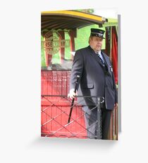 I think I found the fat controller Greeting Card