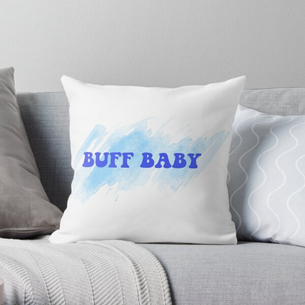 Buff Pillows Cushions Redbubble - buff baby roblox song id