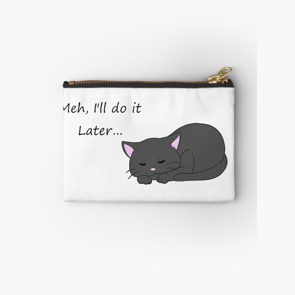 Item preview, Lazy Cat - Black designed and sold by EAguirreDraws.