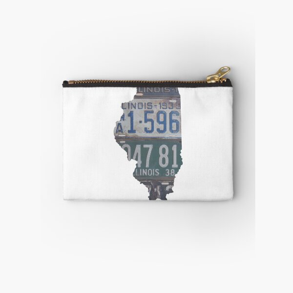 Item preview, Vintage Illinois License Plates designed and sold by Maren Misner.