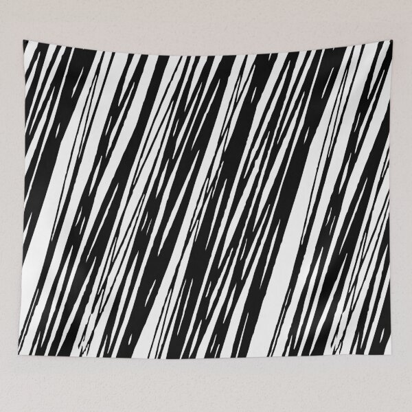 Item preview, Black lines on a white background pattern designed and sold by Kirill Berbetch.