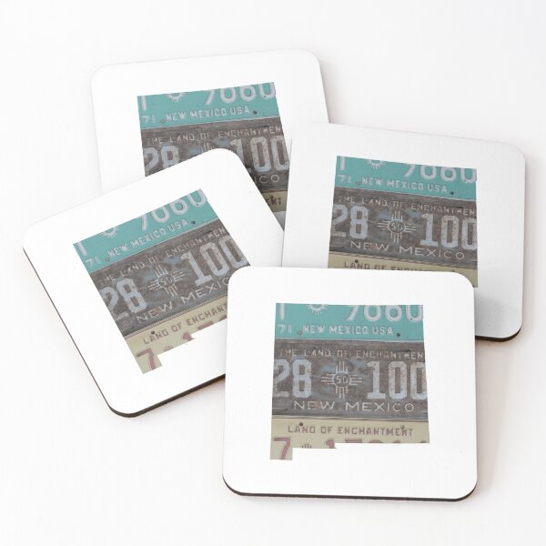 Item preview, Vintage New Mexico License Plates designed and sold by Maren Misner.