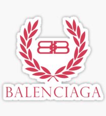 Balenciaga Pink Tee Sticker