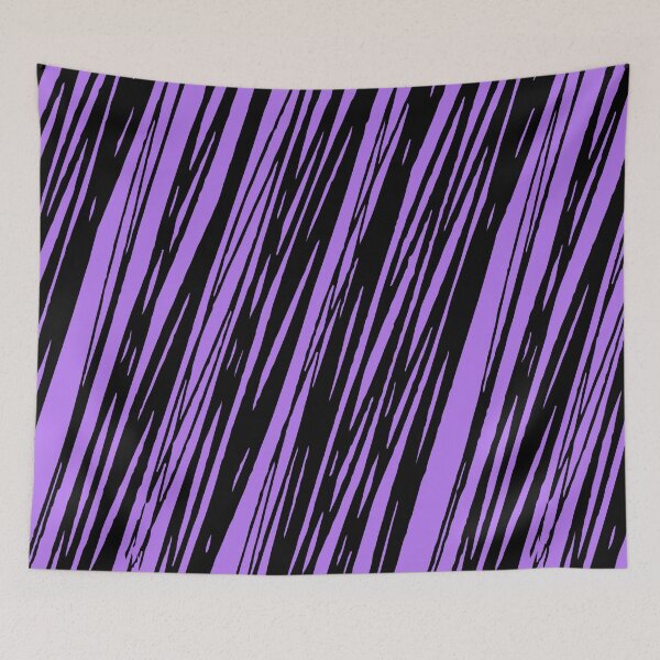 Item preview, Black lines on a purple background pattern designed and sold by Kirill Berbetch.