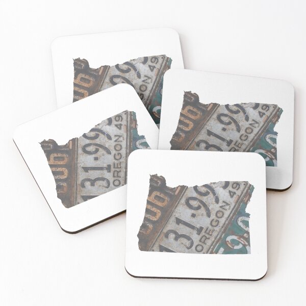 Item preview, Vintage Oregon License Plates designed and sold by Maren Misner.
