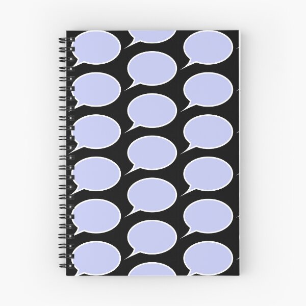 Item preview, Speech Bubble Periwinkle designed and sold by WritersSpot.