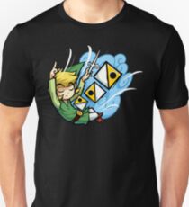 Camiseta unisex Zelda Wind Waker Wind's Requiem
