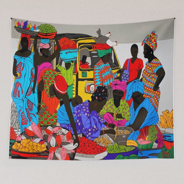 Item preview, African marketplace designed and sold by irenejonker.