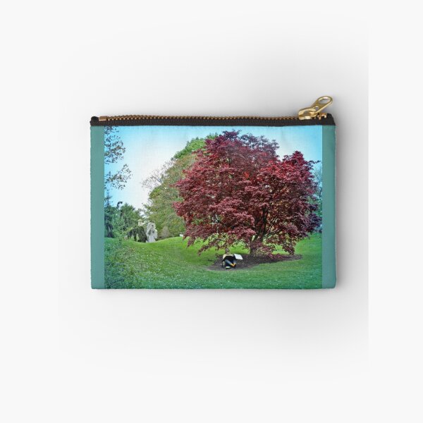 Item preview, Sketching Under The Red Maple - Grounds for Sculpture designed and sold by Jane Neill-Hancock.
